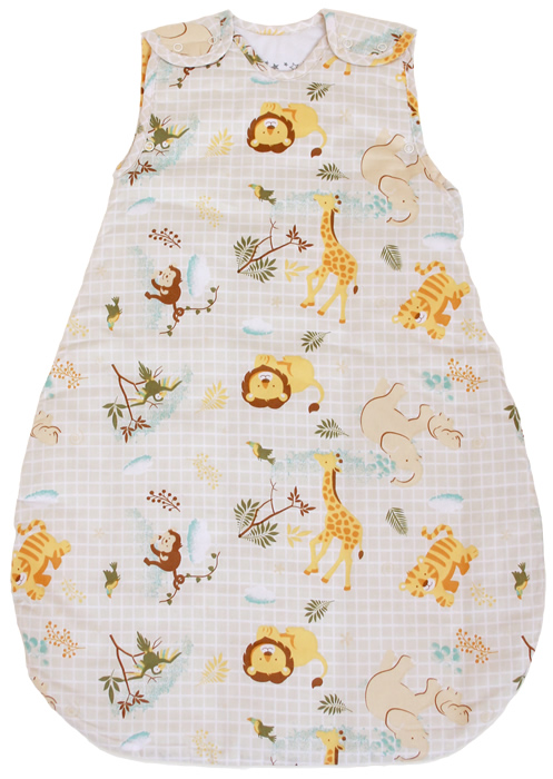 Summer Model 1 Tog, 100% Cotton with Animal Pattern