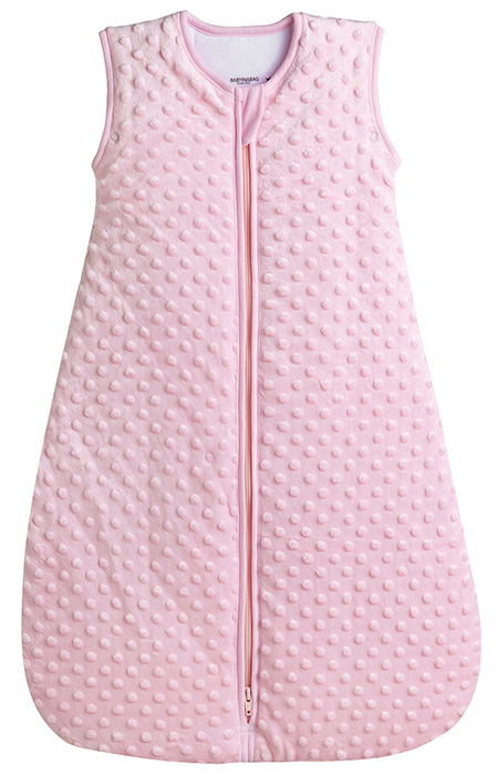 Summer Model 1.5 Tog Double Layered With Pink Minky Dots